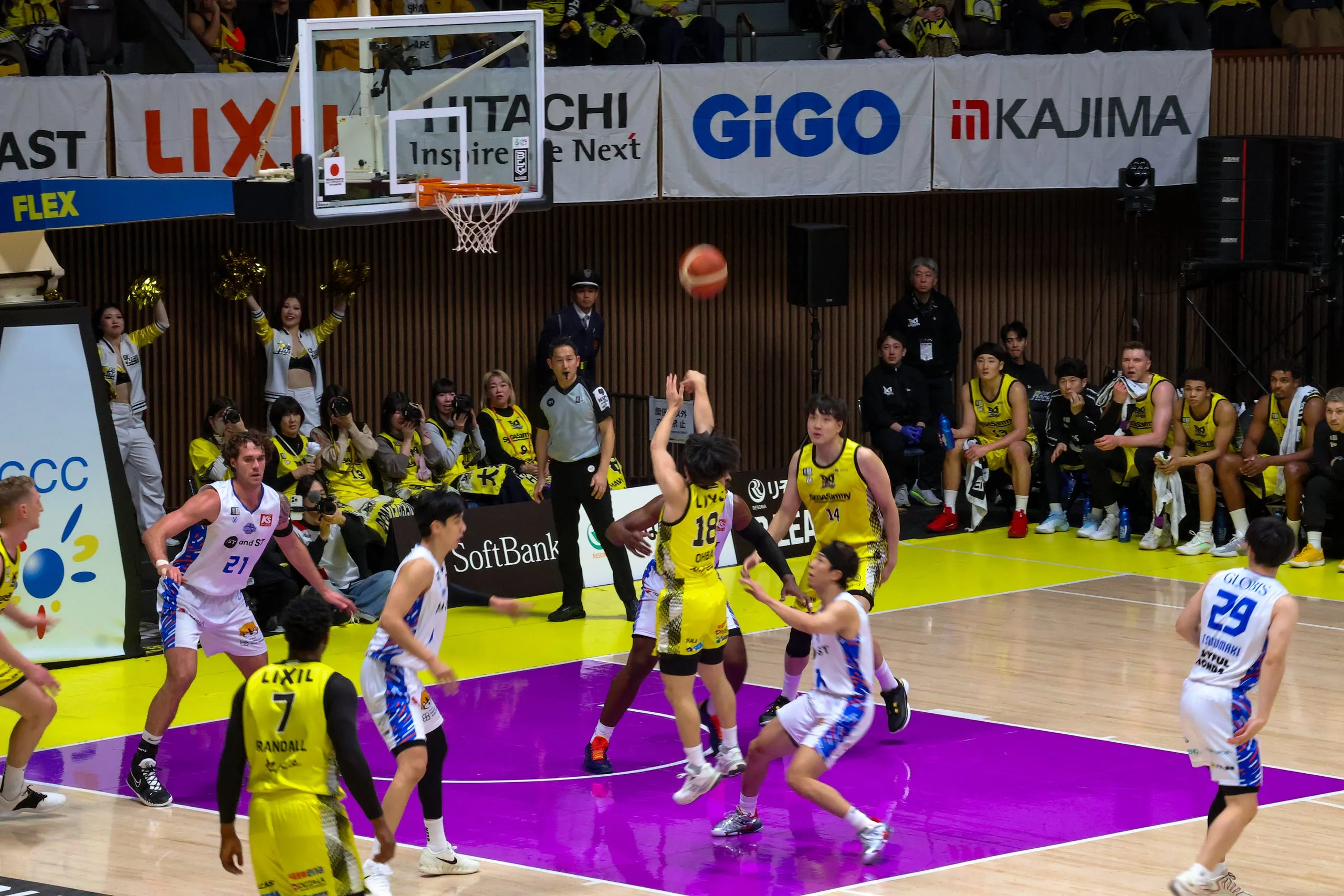 B.LEAGUE 現地初観戦 のギャラリー 5