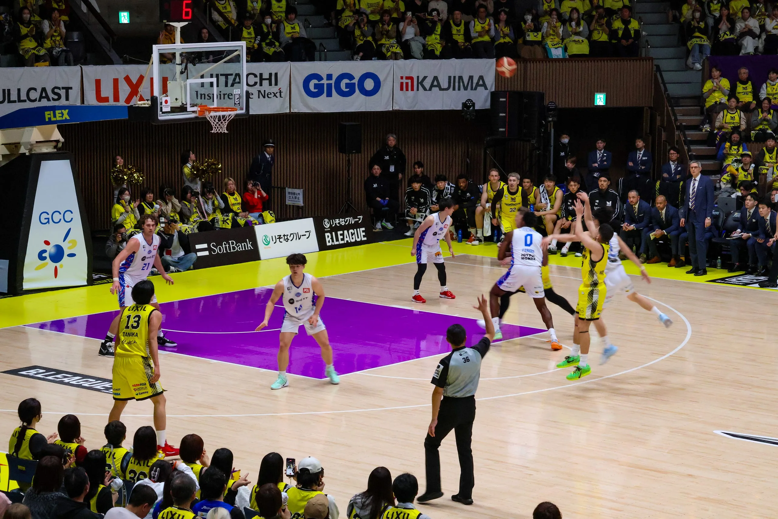 B.LEAGUE 現地初観戦 のギャラリー 8