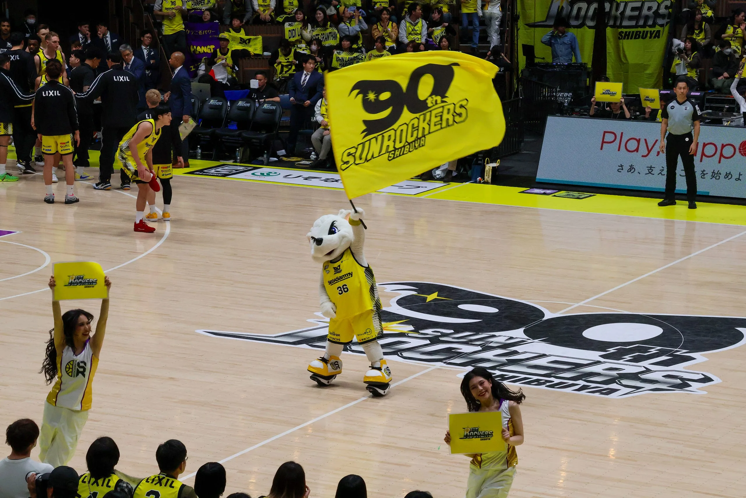 B.LEAGUE 現地初観戦 のギャラリー 10